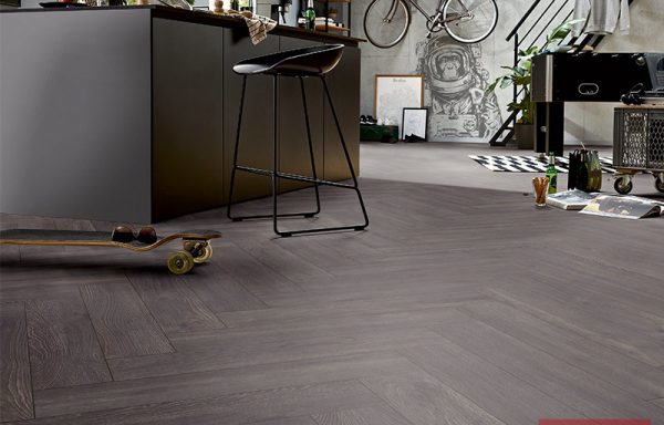 Ламиниран паркет 8 mm HERRINGBONE D 6010 ER-V4 – Elba Oak Black